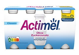Actimel 0% Zuckerzusatz Classic x8