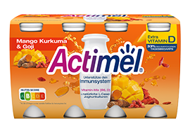 Actimel Superfruits Mango Kurkuma Goji x8
