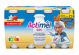 Actimel Kids Vanille Erdbeere x8